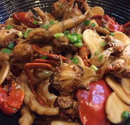 阿强肉蟹煲