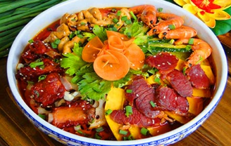 云知鲜骨汤冒菜