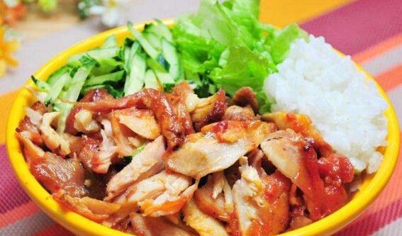 幸福烤场烤肉拌饭