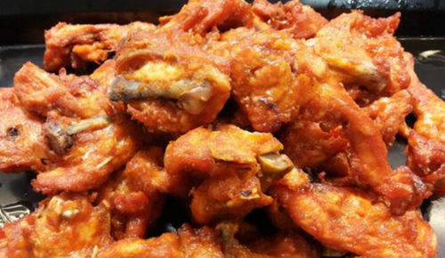 步鸡稻鸡翅包饭