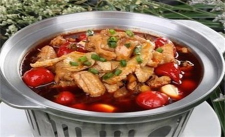 活杀鸡火锅