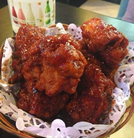 好多排韩国炸鸡