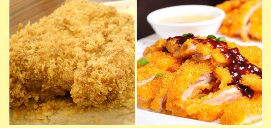 吮指排骨米饭疯狂鸡排