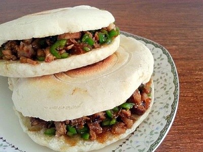 老岳家腊汁肉夹馍