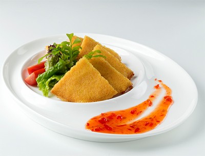 宫廷月亮虾饼