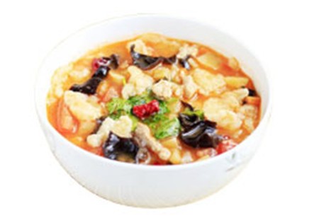 小姨烫饭