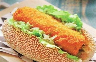 虾爆料小龙虾三明治