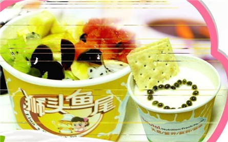 狮头鱼尾酸奶吧加盟